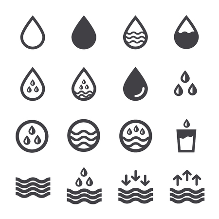 water iconのイラスト素材