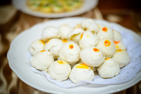 Thai traditional dessert which usually use in Thai wedding ceremonyの写真素材