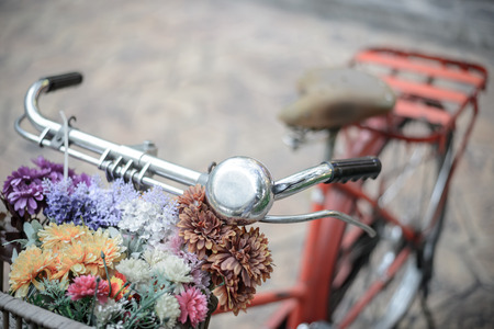 Old Vintage Bicycleの写真素材