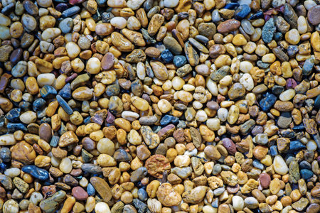 wet pebble stones  background