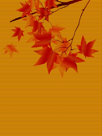 autumn frameのイラスト素材