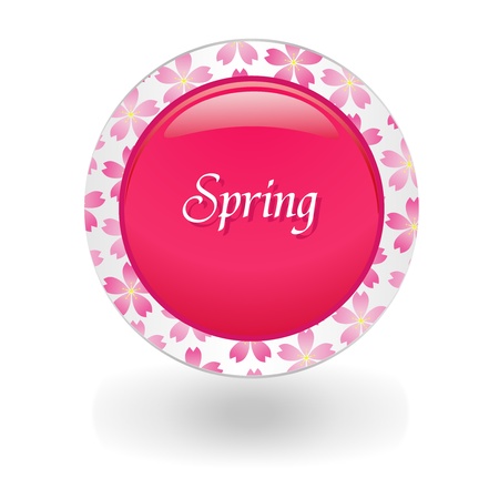 Icon of springのイラスト素材