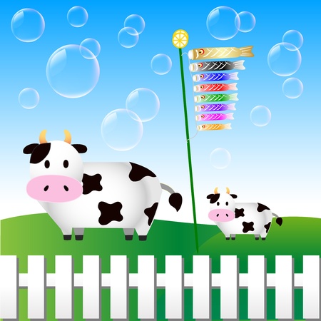 cowのイラスト素材