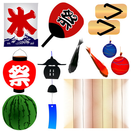 summerのイラスト素材