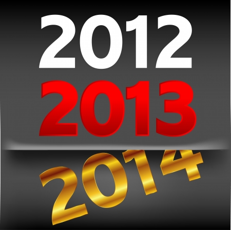 2014のイラスト素材