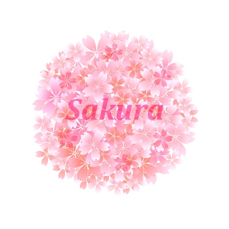 Petal spring cherryのイラスト素材