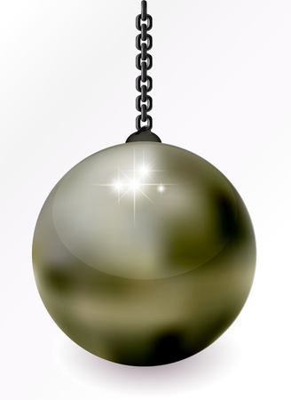 Destruction lead bullet lead ironのイラスト素材