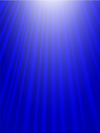 Blue curtain fabric backgroundのイラスト素材