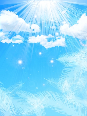 Skyのイラスト素材