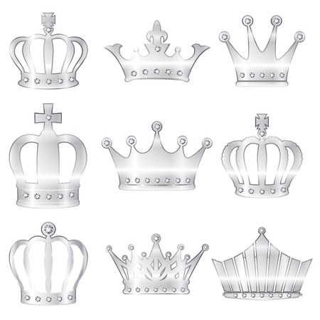 Crown crown diademのイラスト素材