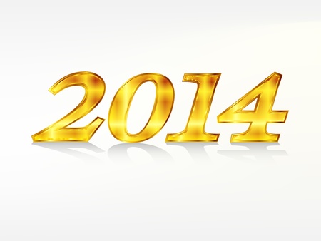 2014 gold emblemのイラスト素材