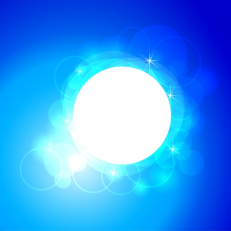 Background frame blueのイラスト素材