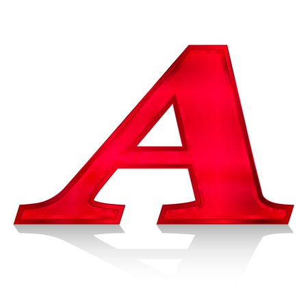 Alphabet emblemのイラスト素材