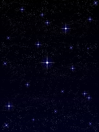 Night sky stars spaceのイラスト素材