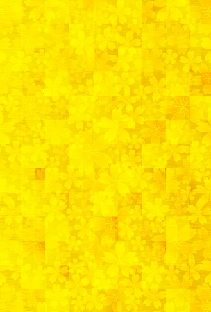 Cherry tree New Year s greeting card backgroundのイラスト素材