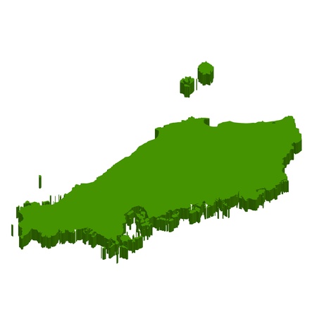 Japan map Japan map regionのイラスト素材