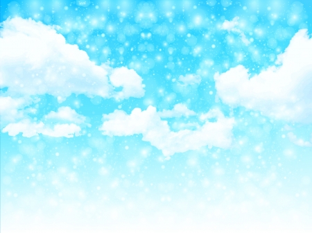 Christmas snow backgroundのイラスト素材