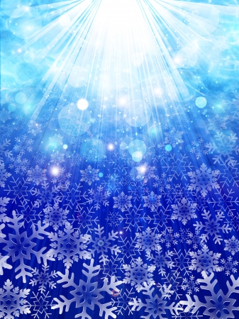 Christmas snow backgroundのイラスト素材