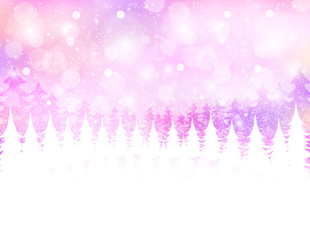 Christmas snow backgroundのイラスト素材