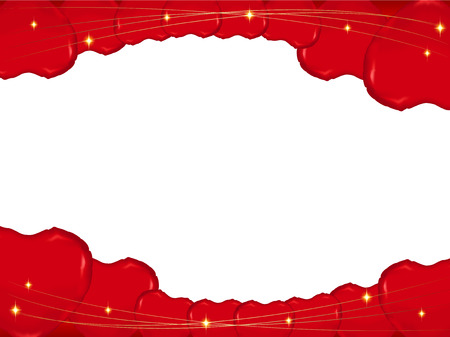 Heart Valentine backgroundのイラスト素材