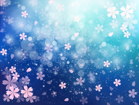 Cherry backgroundのイラスト素材