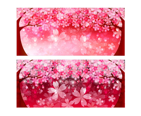 Cherry backgroundのイラスト素材