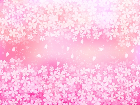 Cherry backgroundのイラスト素材