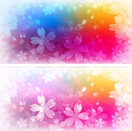 Cherry backgroundのイラスト素材