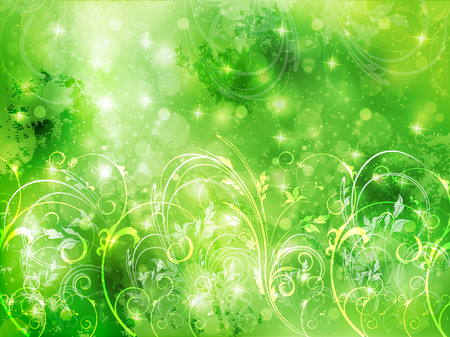 Fern leaf backgroundのイラスト素材