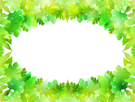 Plant leaf backgroundのイラスト素材