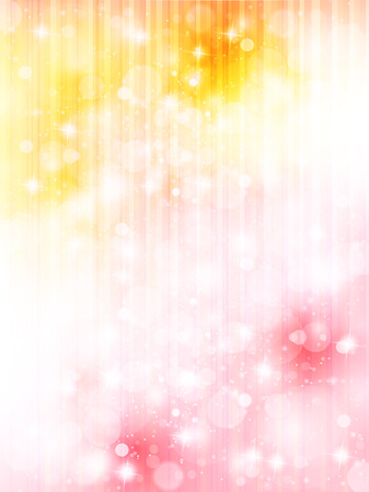 Cherry tree light landscapeのイラスト素材