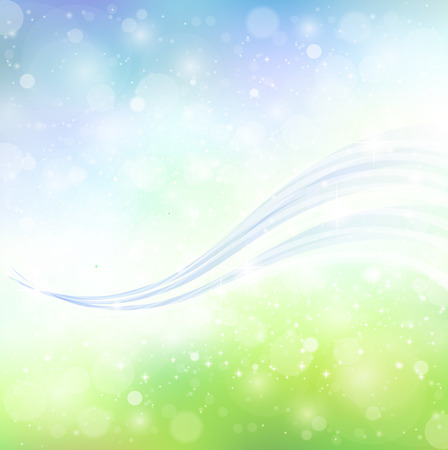 Sky light landscapeのイラスト素材