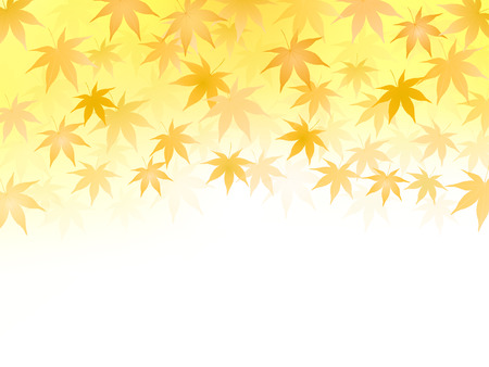 Maple autumn leaves backgroundのイラスト素材