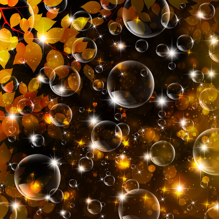  Maple autumn leaves backgroundのイラスト素材