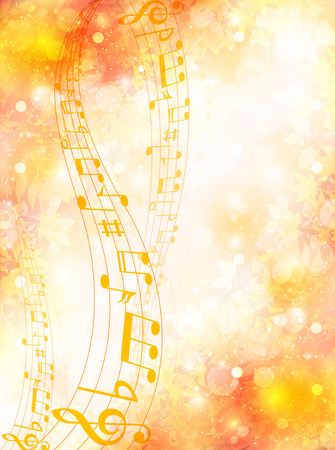 Note music mapleのイラスト素材