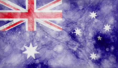 Australia national flag countryのイラスト素材