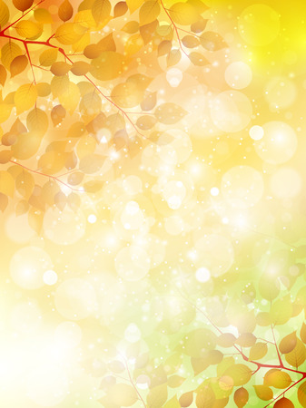  Maple autumn leaves backgroundのイラスト素材