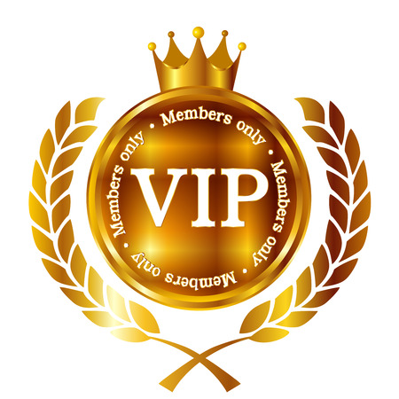 Crown medal frameのイラスト素材