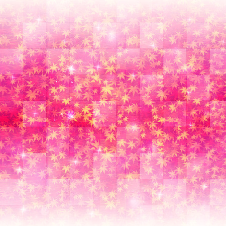 Maple autumn leaves backgroundのイラスト素材