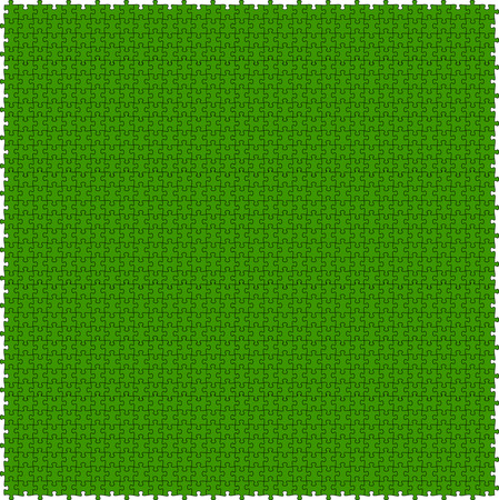 Puzzle green backgroundのイラスト素材