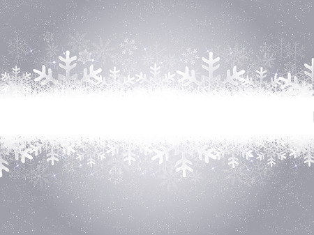 Christmas snow backgroundのイラスト素材