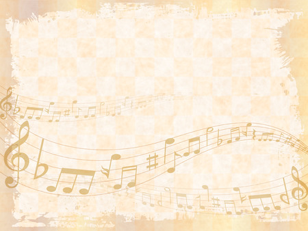  Music paper backgroundのイラスト素材