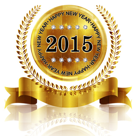 2015 medal frameのイラスト素材