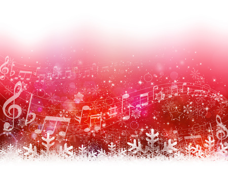 Note snow backgroundのイラスト素材
