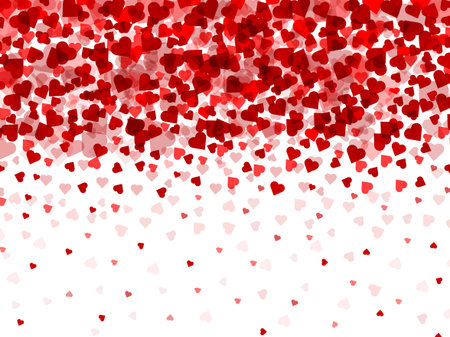 Valentine Heart Backgroundのイラスト素材