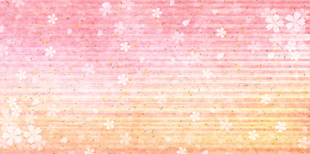 Cherry blossom backgroundのイラスト素材