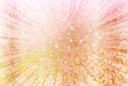 Cherry blossom backgroundのイラスト素材