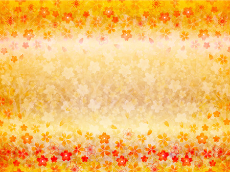 Cherry blossom backgroundのイラスト素材