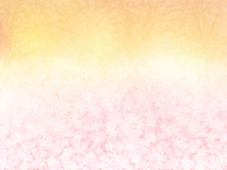 Cherry blossom backgroundのイラスト素材