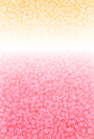 Cherry blossom backgroundのイラスト素材